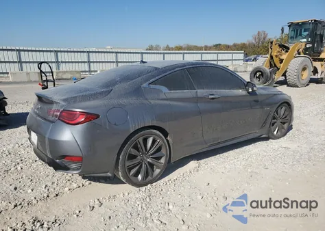 2018 Infiniti Q60 Red Sport 400 из США, поврежденный, VIN JN1FV7EKXJM530908